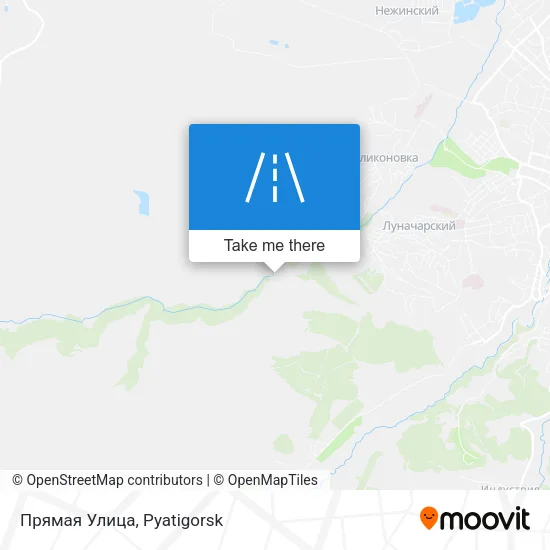 Прямая Улица map