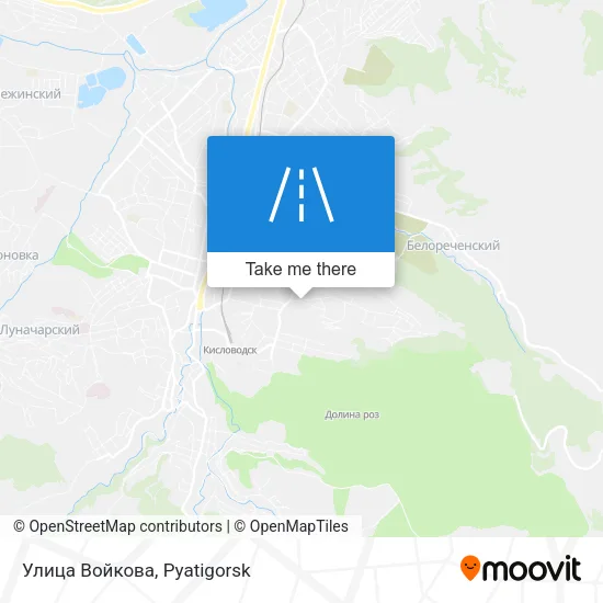 Улица Войкова map
