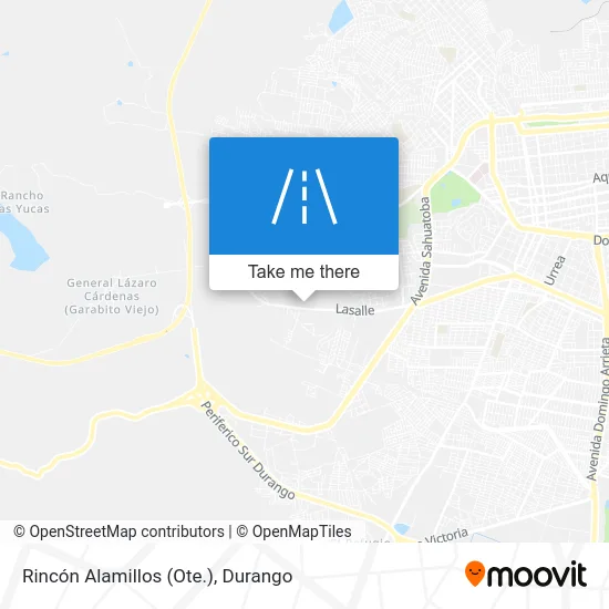 Rincón Alamillos (Ote.) map