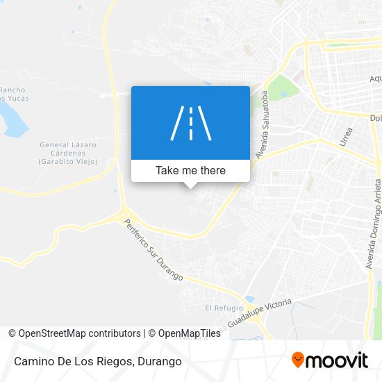 Mapa de Camino De Los Riegos