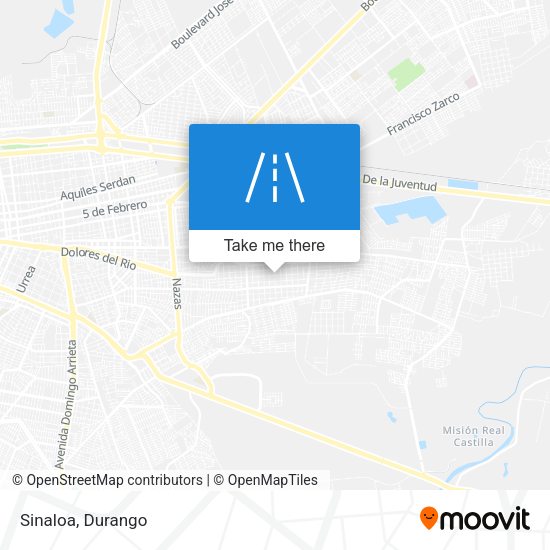 Sinaloa map