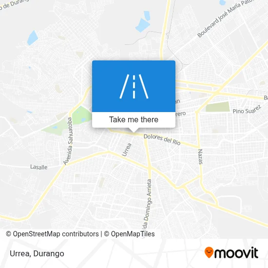 Urrea map