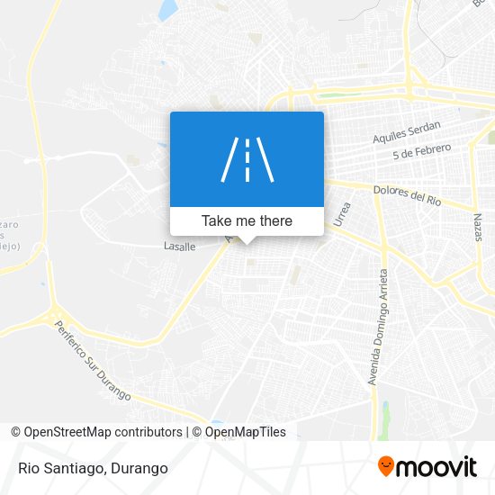 Mapa de Rio Santiago