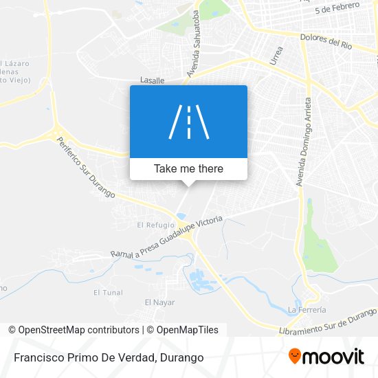 Francisco Primo De Verdad map