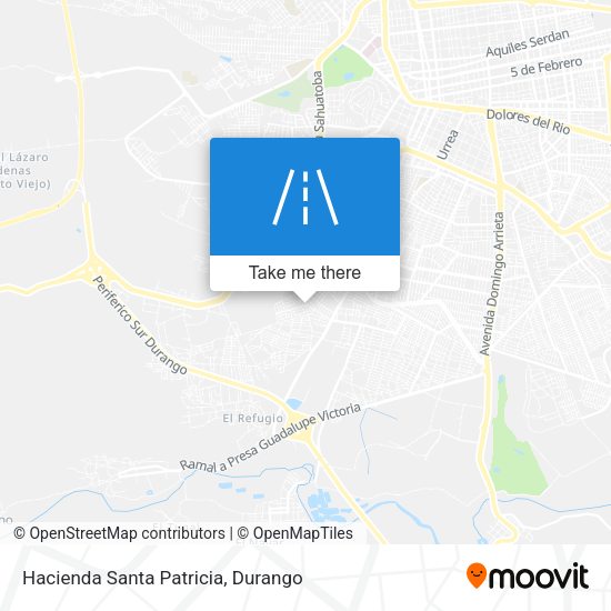 Mapa de Hacienda Santa Patricia