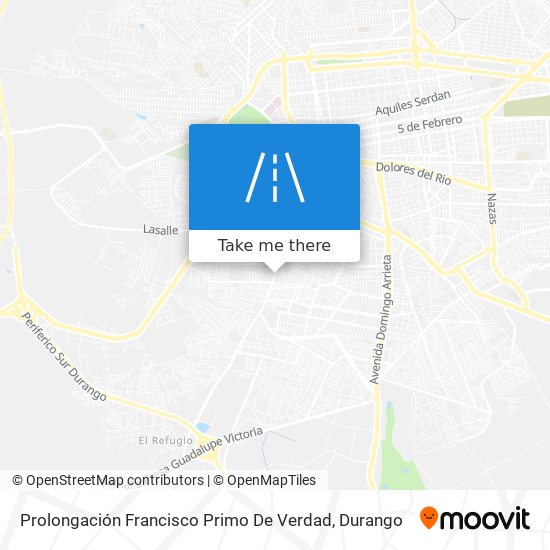 Prolongación Francisco Primo De Verdad map