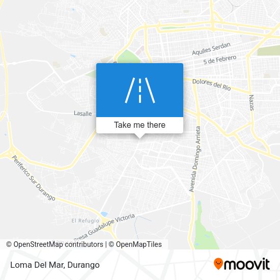 Mapa de Loma Del Mar