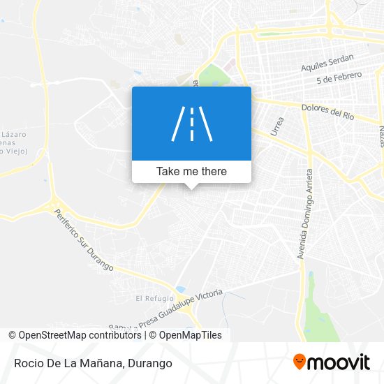 Mapa de Rocio De La Mañana