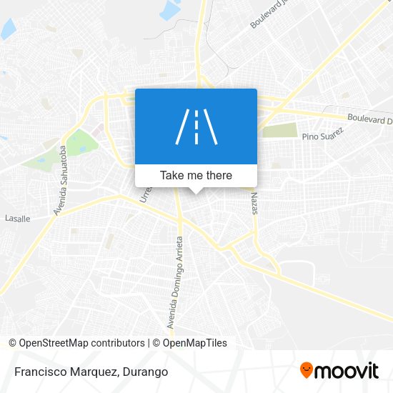 Mapa de Francisco Marquez