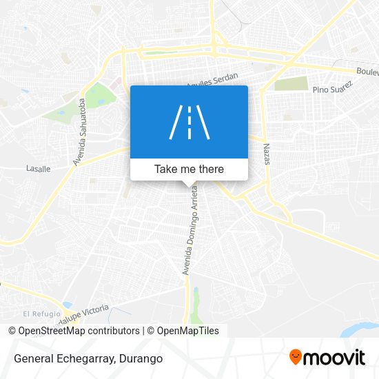 Mapa de General Echegarray