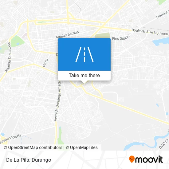 De La Pila map