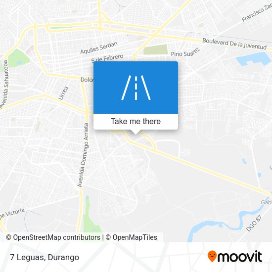 Mapa de 7 Leguas