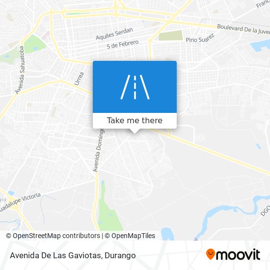 Mapa de Avenida De Las Gaviotas