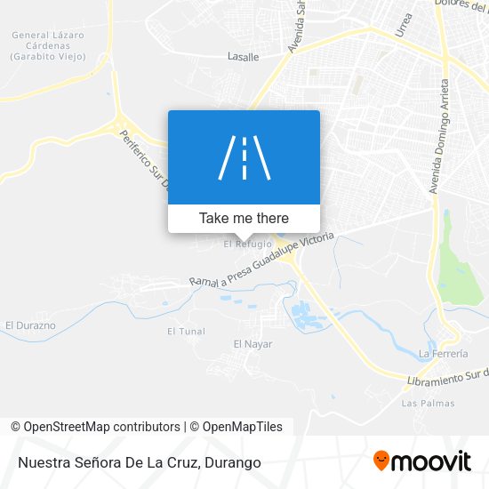 Nuestra Señora De La Cruz map