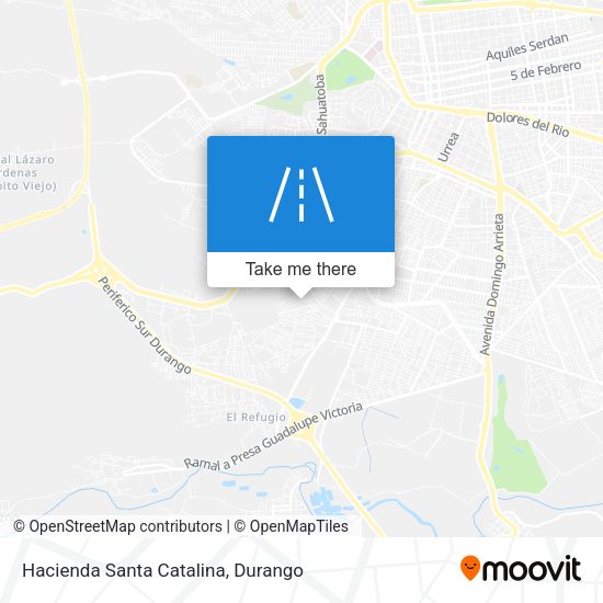 Mapa de Hacienda Santa Catalina