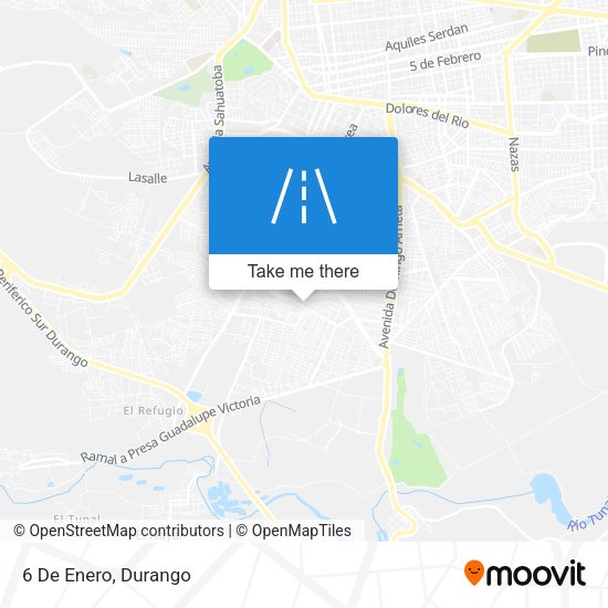Mapa de 6 De Enero