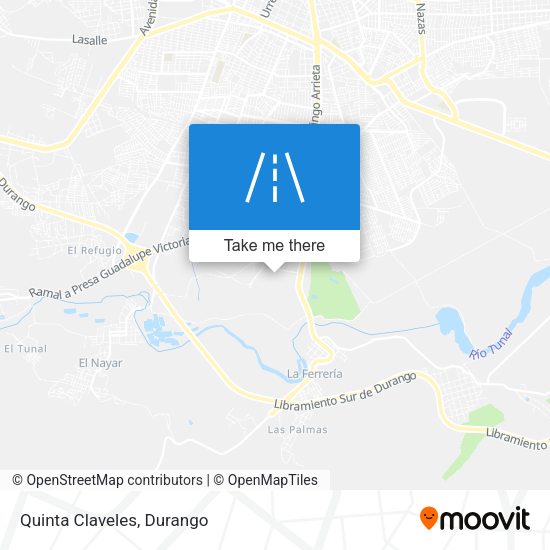 Mapa de Quinta Claveles