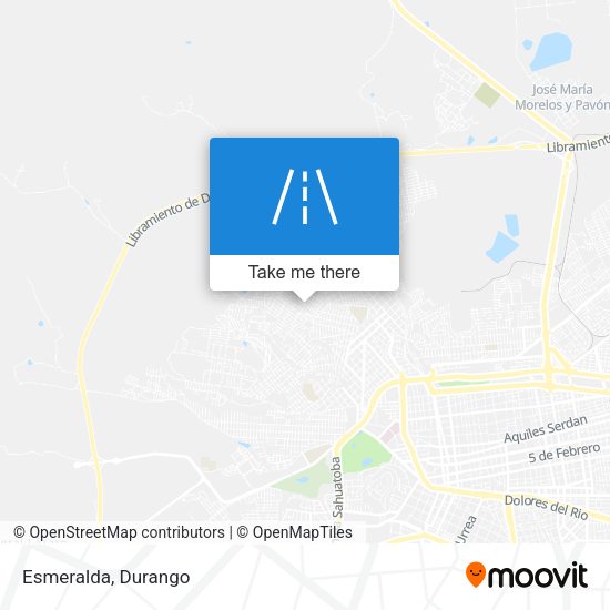 Mapa de Esmeralda