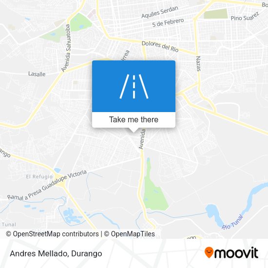 Mapa de Andres Mellado