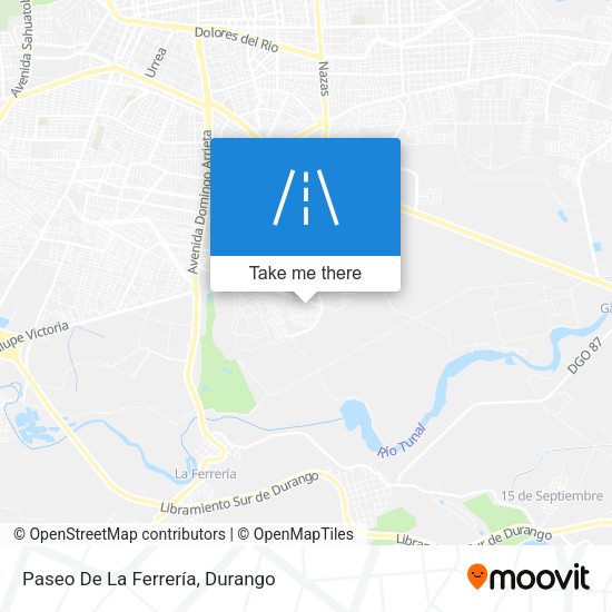 Paseo De La Ferrería map