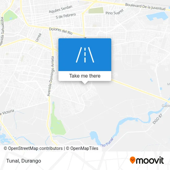 Tunal map