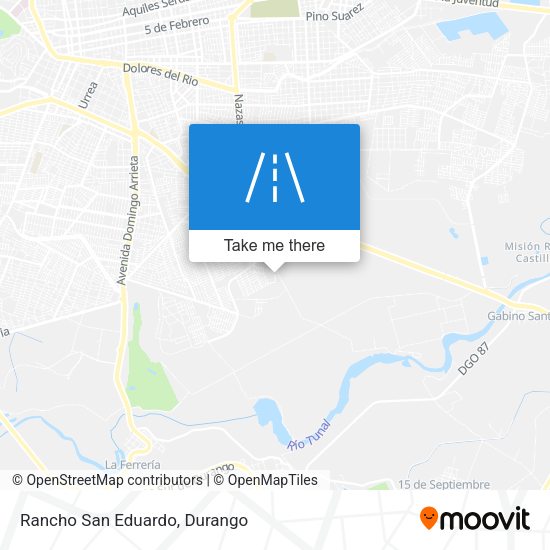 Mapa de Rancho San Eduardo