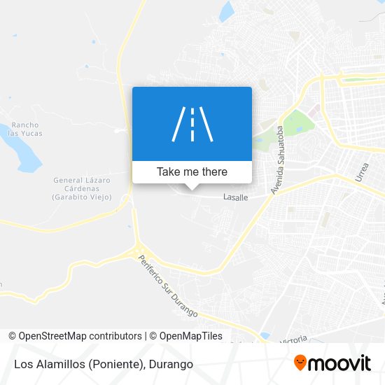 Los Alamillos (Poniente) map