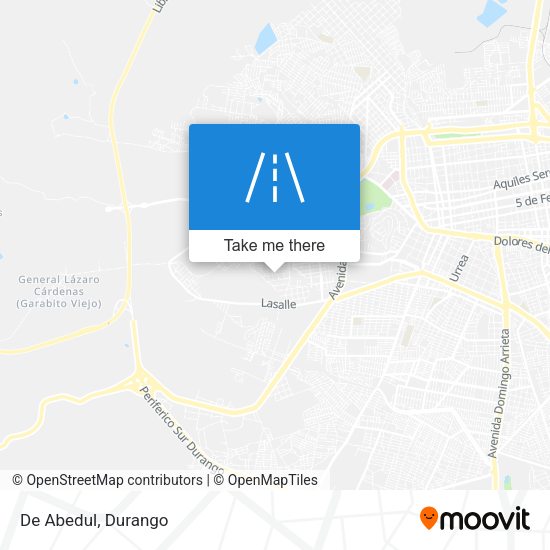 Mapa de De Abedul