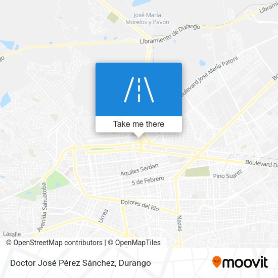 Mapa de Doctor José Pérez Sánchez
