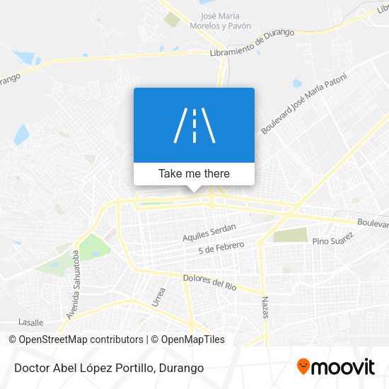 Mapa de Doctor Abel López Portillo