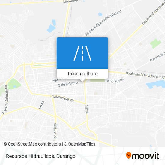 Mapa de Recursos Hidraulicos