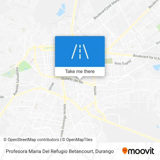 Profesora Maria Del Refugio Betancourt map