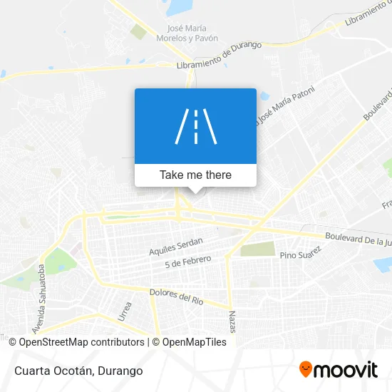 Mapa de Cuarta Ocotán