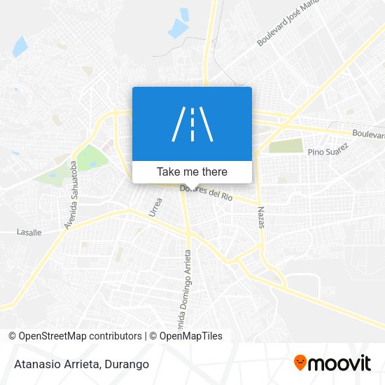 Mapa de Atanasio Arrieta