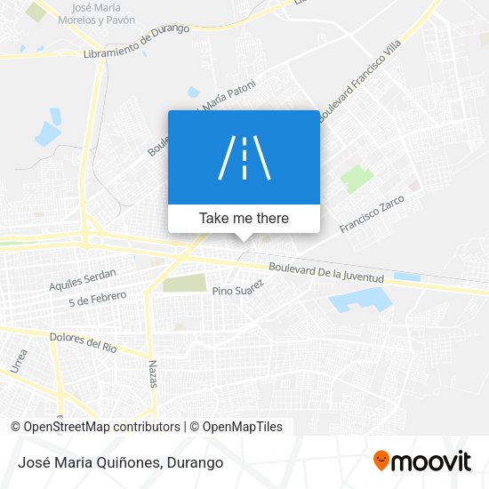 José Maria Quiñones map