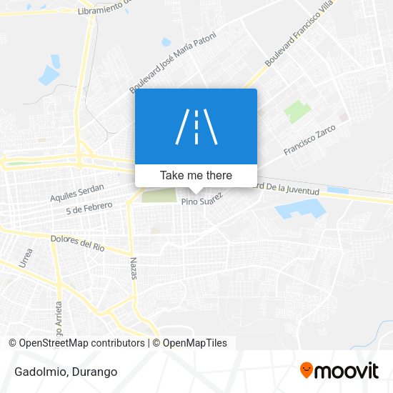 Mapa de Gadolmio