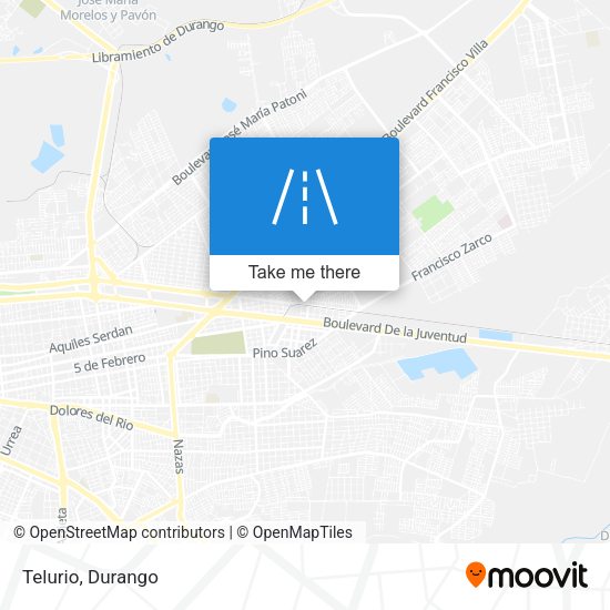 Mapa de Telurio