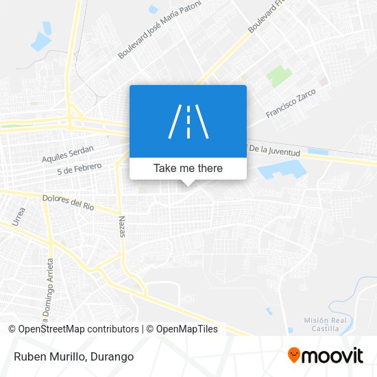 Mapa de Ruben Murillo