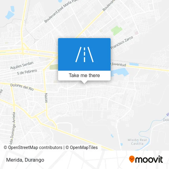 Merida map