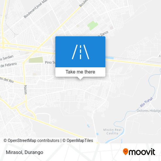 Mapa de Mirasol