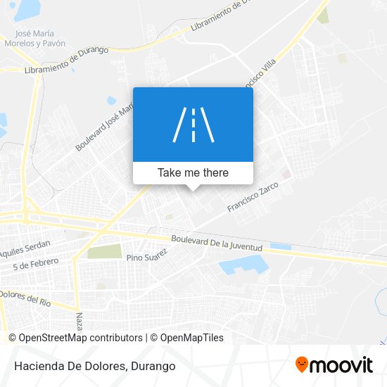Mapa de Hacienda De Dolores
