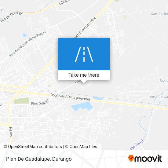 Mapa de Plan De Guadalupe