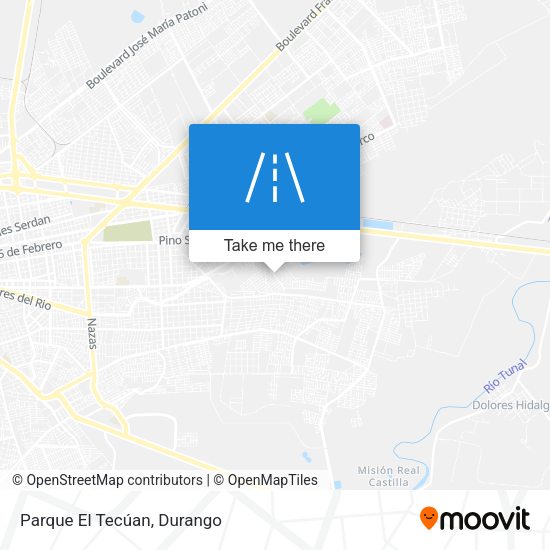 Mapa de Parque El Tecúan