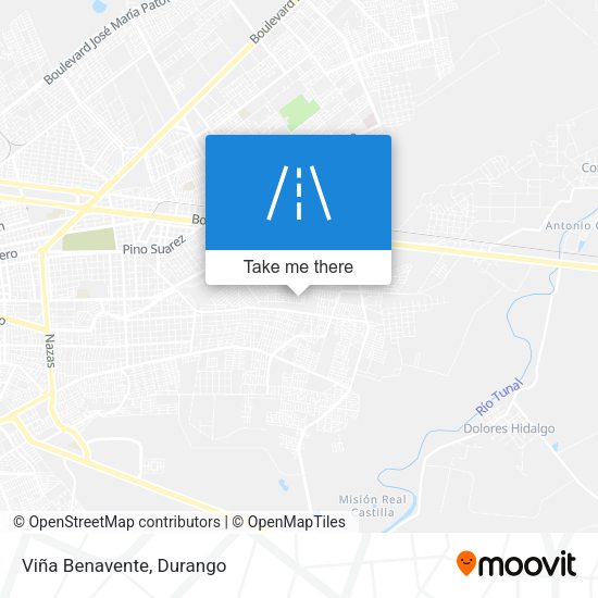 Mapa de Viña Benavente