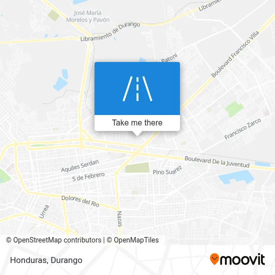 Honduras map