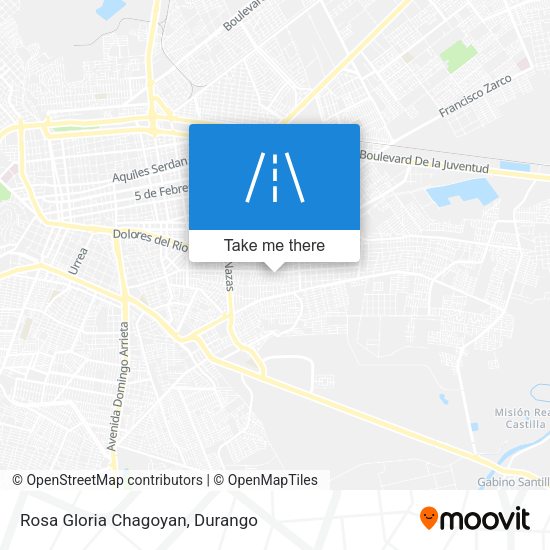 Mapa de Rosa Gloria Chagoyan