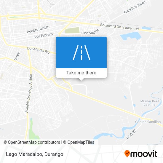 Mapa de Lago Maracaibo