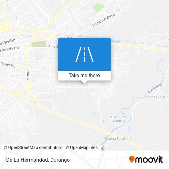 Mapa de De La Hermandad