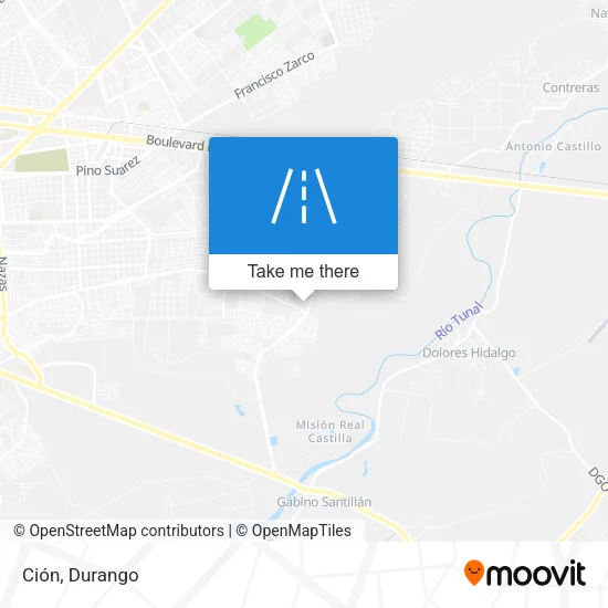 Ción map