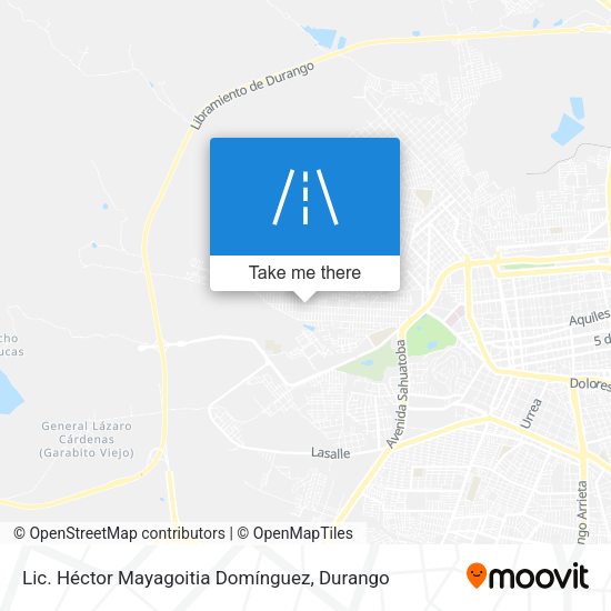 Lic. Héctor Mayagoitia Domínguez map
